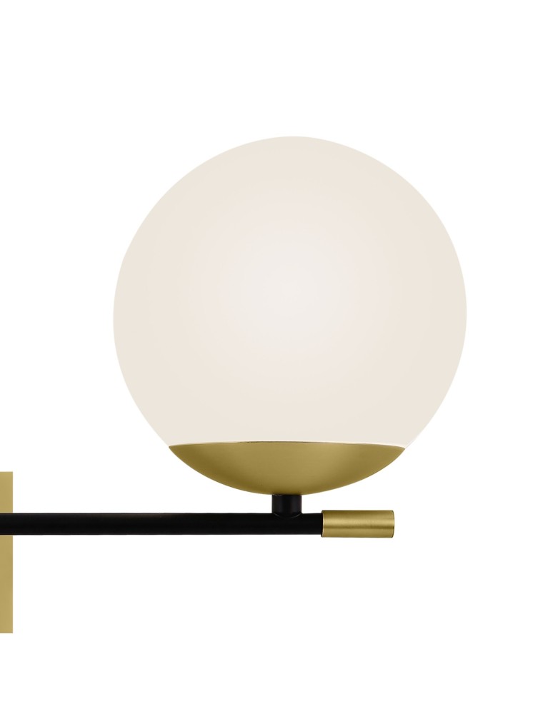 Wall lamps spheres - Maytoni Nostalgia Wall Mounted E14 2x40W Matte Gold MOD050WL-02G - product kolory-swiatla.pl 3
