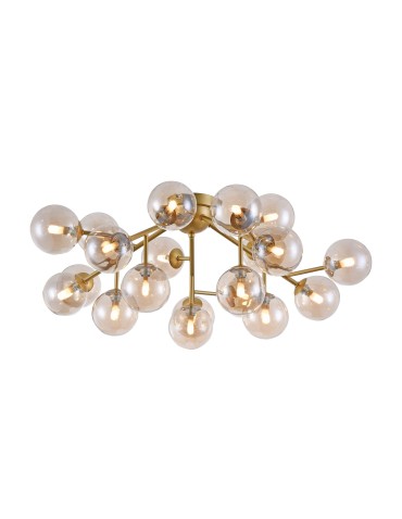 Maytoni Dallas 20xG9 28W ceiling light MOD545PL-20G gold