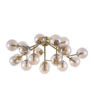 Ceiling lamps - Maytoni Dallas 20xG9 28W ceiling light MOD545PL-20G gold - product 4