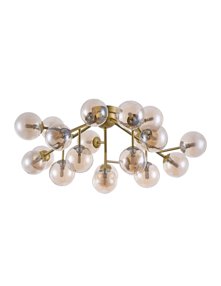 Ceiling lamps - Maytoni Dallas 20xG9 28W ceiling light MOD545PL-20G gold - product kolory-swiatla.pl 4