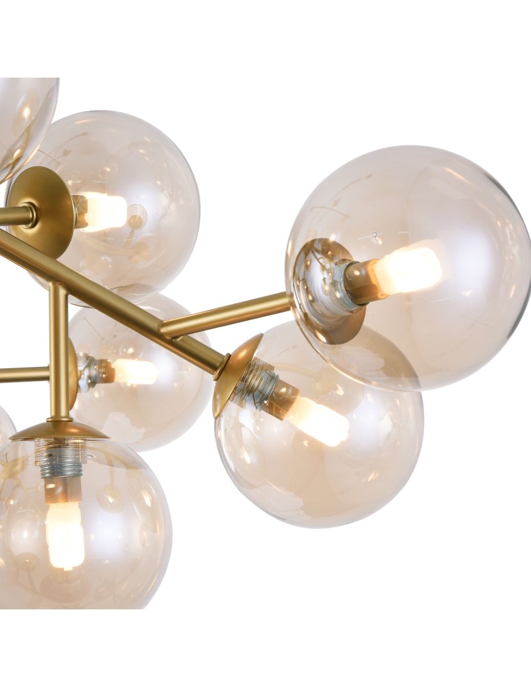 Ceiling lamps - Maytoni Dallas 20xG9 28W ceiling light MOD545PL-20G gold - product kolory-swiatla.pl 5