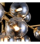 Ceiling lamps - Maytoni Dallas 20xG9 28W ceiling light MOD545PL-20G gold - product 6