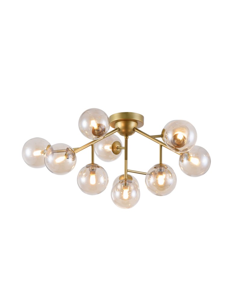 Ceiling lamps - Maytoni Dallas 12xG9 28W ceiling MOD545PL-12G gold - product kolory-swiatla.pl 1