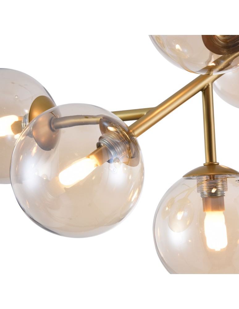 Ceiling lamps - Maytoni Dallas 12xG9 28W ceiling MOD545PL-12G gold - product kolory-swiatla.pl 5