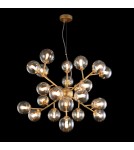 Pendant lamps spheres - Maytoni Dallas 24xG9 28W pendant MOD545PL-24G gold - product 2