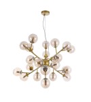 Pendant lamps spheres - Maytoni Dallas 24xG9 28W pendant MOD545PL-24G gold - product 4