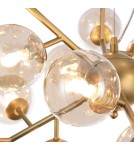 Pendant lamps spheres - Maytoni Dallas 24xG9 28W pendant MOD545PL-24G gold - product 5