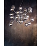 Pendant lamps spheres - Maytoni Dallas 24xG9 28W pendant MOD545PL-24CH chrome - product 3