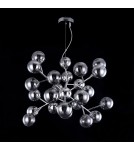 Pendant lamps spheres - Maytoni Dallas 24xG9 28W pendant MOD545PL-24CH chrome - product 4