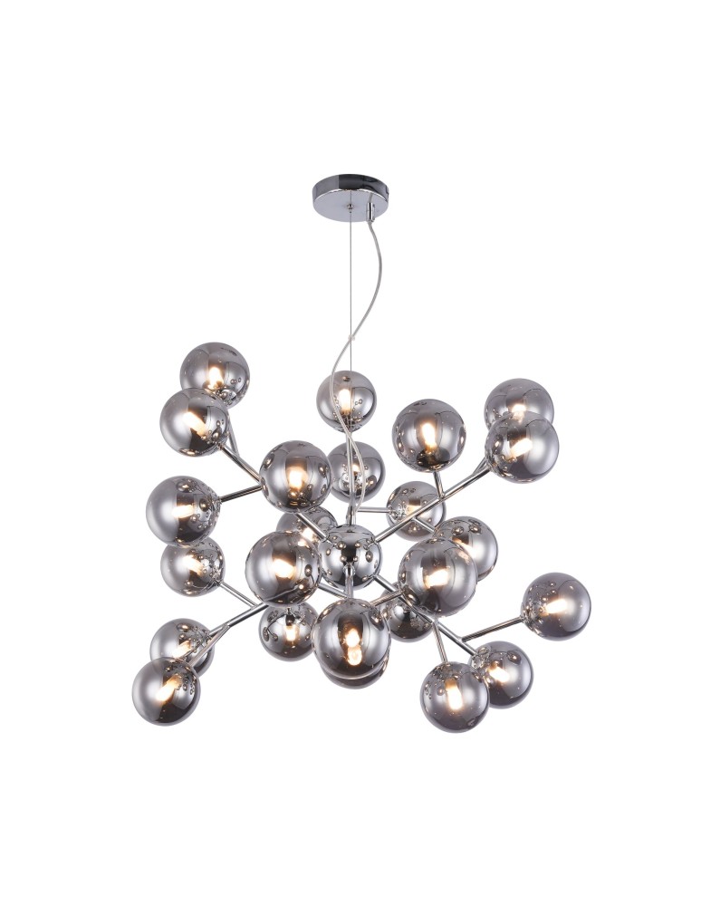 Pendant lamps spheres - Maytoni Dallas 24xG9 28W pendant MOD545PL-24CH chrome - product kolory-swiatla.pl 5