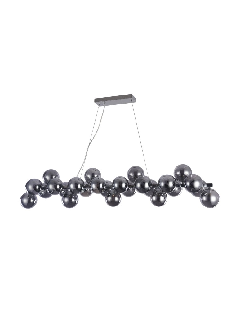 Pendant lamps - Maytoni Dallas 25xG9 28W pendant MOD547PL-25CH chrome - product kolory-swiatla.pl 1