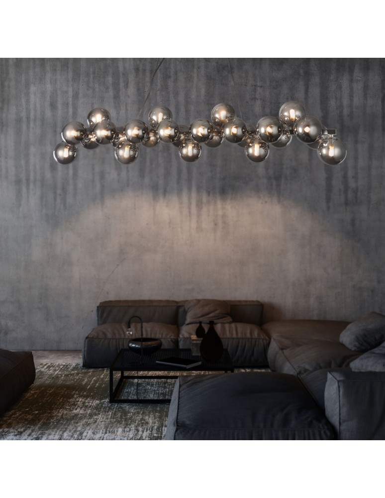 Pendant lamps - Maytoni Dallas 25xG9 28W pendant MOD547PL-25CH chrome - product kolory-swiatla.pl 3