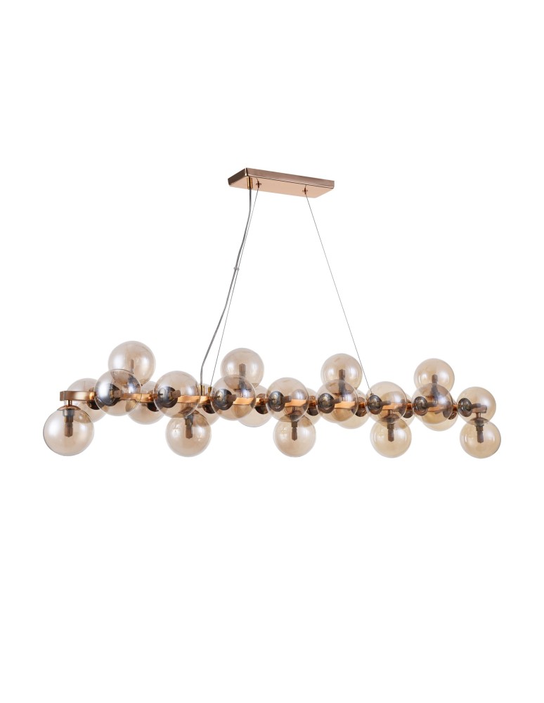 Pendant lamps - Maytoni Dallas 25xG9 28W pendant MOD547PL-25G gold - product kolory-swiatla.pl 4