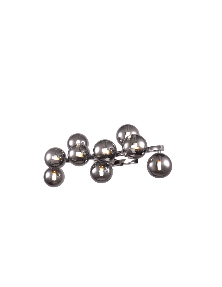 Glamour wall lamps - Maytoni Dallas 9xG9 28W wall lamp MOD547WL-09CH chrome - product kolory-swiatla.pl 1
