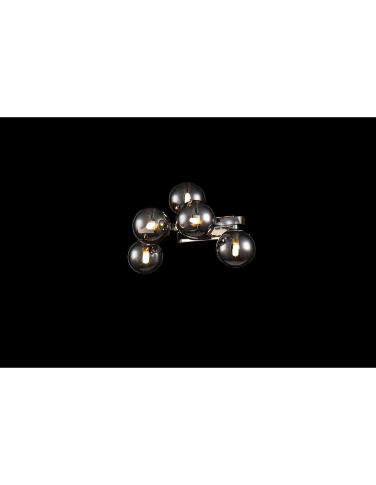 Glamour wall lamps - Maytoni Dallas 5xG9 28W wall lamp MOD547WL-05CH chrome - product kolory-swiatla.pl 2
