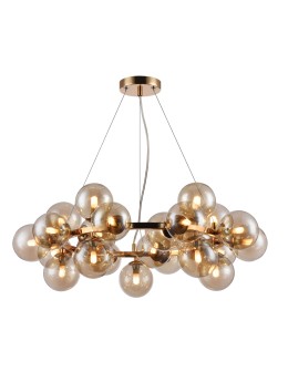 Maytoni Dallas 25xG9 28W wisząca MOD548PL-25G złoty