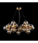 Pendant lamps spheres - Maytoni Dallas 25xG9 28W pendant MOD548PL-25G gold - product 2