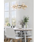 Pendant lamps spheres - Maytoni Dallas 25xG9 28W pendant MOD548PL-25G gold - product 3