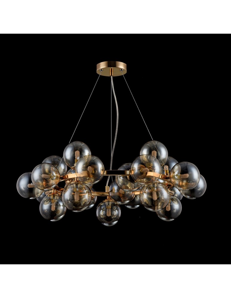 Pendant lamps spheres - Maytoni Dallas 25xG9 28W pendant MOD548PL-25G gold - product kolory-swiatla.pl 4