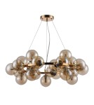 Pendant lamps spheres - Maytoni Dallas 25xG9 28W pendant MOD548PL-25G gold - product 5