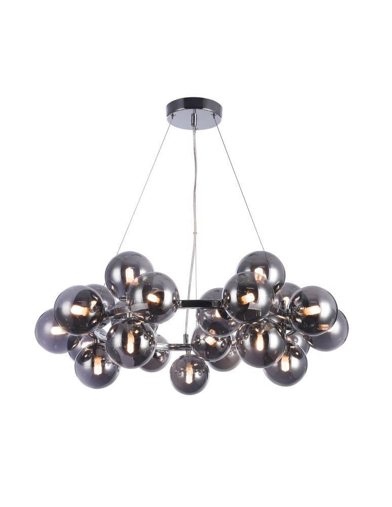 Pendant lamps spheres - Maytoni Dallas 25xG9 28W pendant MOD548PL-25CH chrome - product kolory-swiatla.pl 4