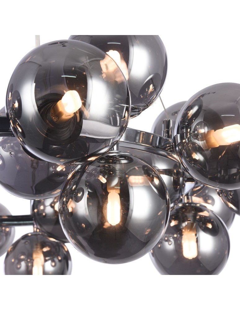 Pendant lamps spheres - Maytoni Dallas 25xG9 28W pendant MOD548PL-25CH chrome - product kolory-swiatla.pl 5