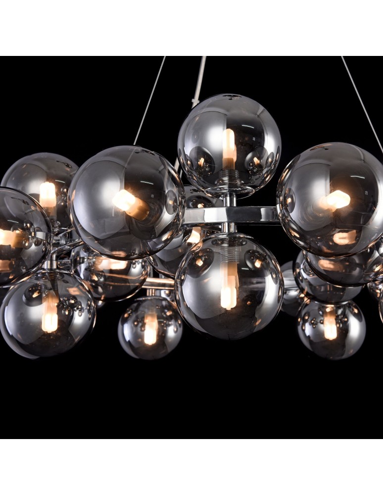 Pendant lamps spheres - Maytoni Dallas 25xG9 28W pendant MOD548PL-25CH chrome - product kolory-swiatla.pl 6