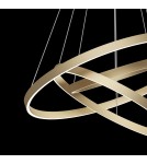 Pendant lamps circles - Maytoni Rim Pendant LED 115.2W 3804K 6022lm Brass MOD058PL-L100BS4K - product 6