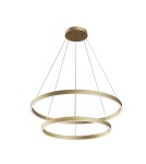 Pendant lamps circles - Maytoni Rim Pendant LED 88.5W 3389K 3975lm Brass MOD058PL-L74BS4K - product 1