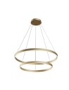 Maytoni Rim Pendant LED 88.5W 3389K 3975lm Brass MOD058PL-L74BS4K