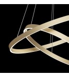 Pendant lamps circles - Maytoni Rim Pendant LED 88.5W 3389K 3975lm Brass MOD058PL-L74BS4K - product 5