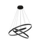 Pendant lamps circles - Maytoni Rim Pendant LED 113.9W 3823K 3191lm Black MOD058PL-L100B4K - product 4
