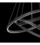 Pendant lamps circles - Maytoni Rim Pendant LED 113.9W 3823K 3191lm Black MOD058PL-L100B4K - product 6