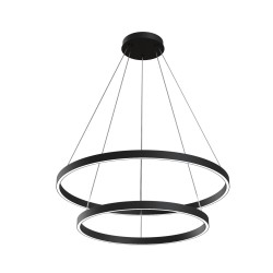 Maytoni Rim Wisząca LED 88.2W 3819K 2748lm Czarny  MOD058PL-L74B4K