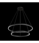 Pendant lamps circles - Maytoni Rim Pendant LED 88.2W 3819K 2748lm Black MOD058PL-L74B4K - product 2