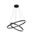 Pendant lamps circles - Maytoni Rim Pendant LED 88.2W 3819K 2748lm Black MOD058PL-L74B4K - product 3