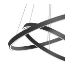 Pendant lamps circles - Maytoni Rim Pendant LED 88.2W 3819K 2748lm Black MOD058PL-L74B4K - product 4