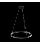 Pendant lamps circles - Maytoni Rim Pendant LED 38W 3732K 1283lm Black MOD058PL-L32B4K. - product 2