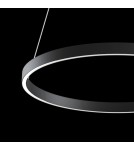 Pendant lamps circles - Maytoni Rim Pendant LED 38W 3732K 1283lm Black MOD058PL-L32B4K. - product 4