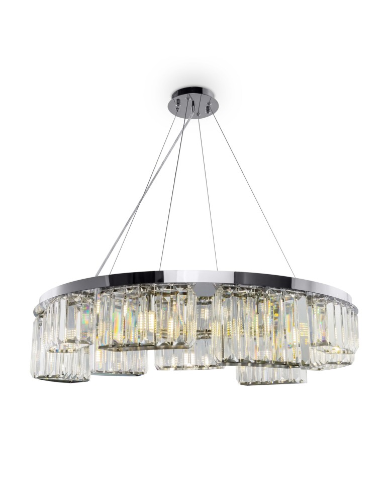Pendant lamps - Maytoni Colline Pendant G9 9x40W Chrome MOD083PL-09CH - product kolory-swiatla.pl 1