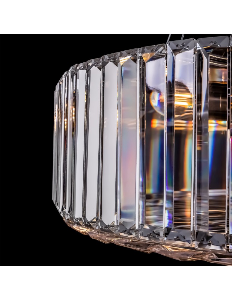 Glamour pendant lamps - Maytoni Recinto Ceiling E27 8x60W Chrome MOD080CL-08CH - product kolory-swiatla.pl 4