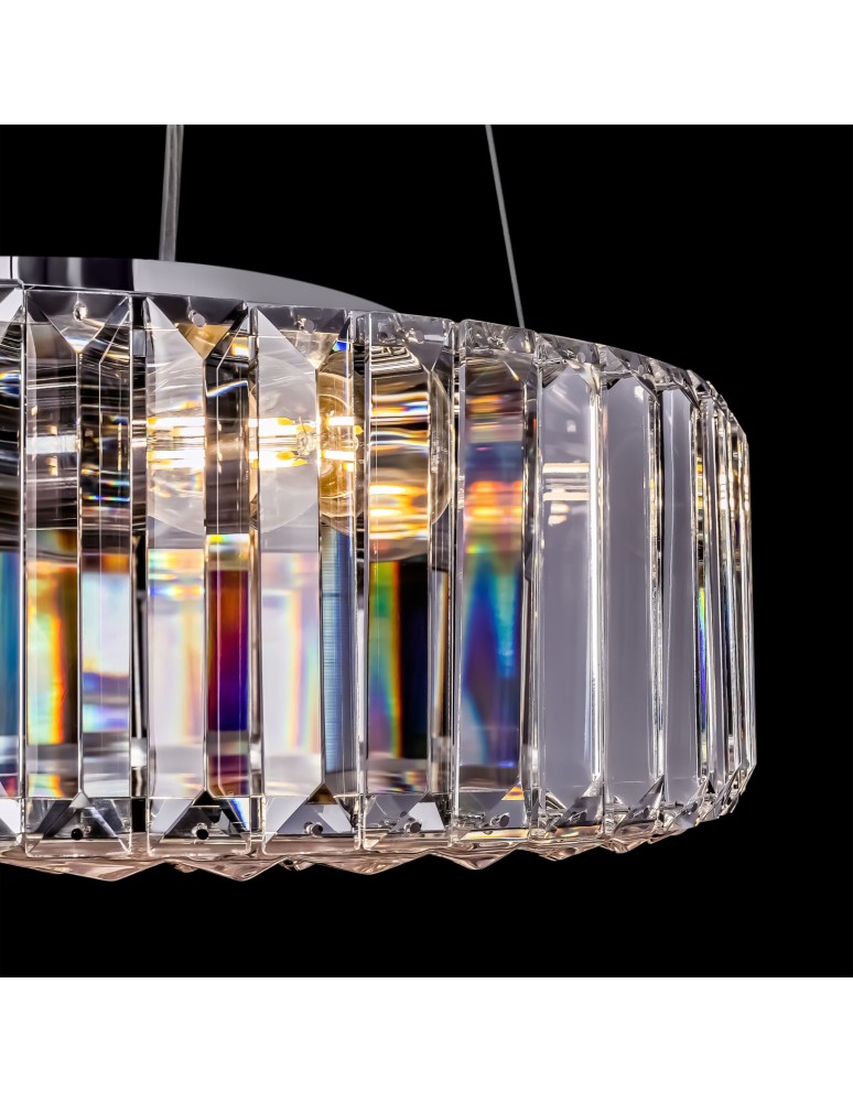Glamour pendant lamps - Maytoni Recinto Ceiling E27 6x60W Chrome MOD080CL-06CH - product kolory-swiatla.pl 5