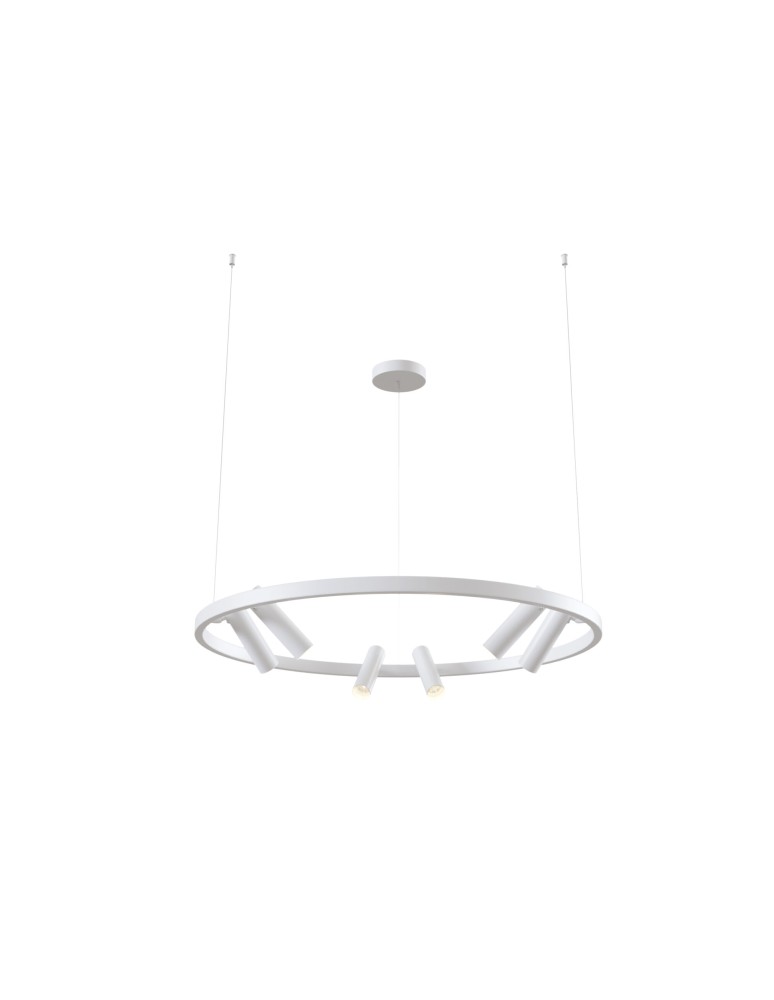 LED pendant lamps - Maytoni Satellite LED 42W 3000K 3800lm pendant MOD102PL-L42W white - product kolory-swiatla.pl 1