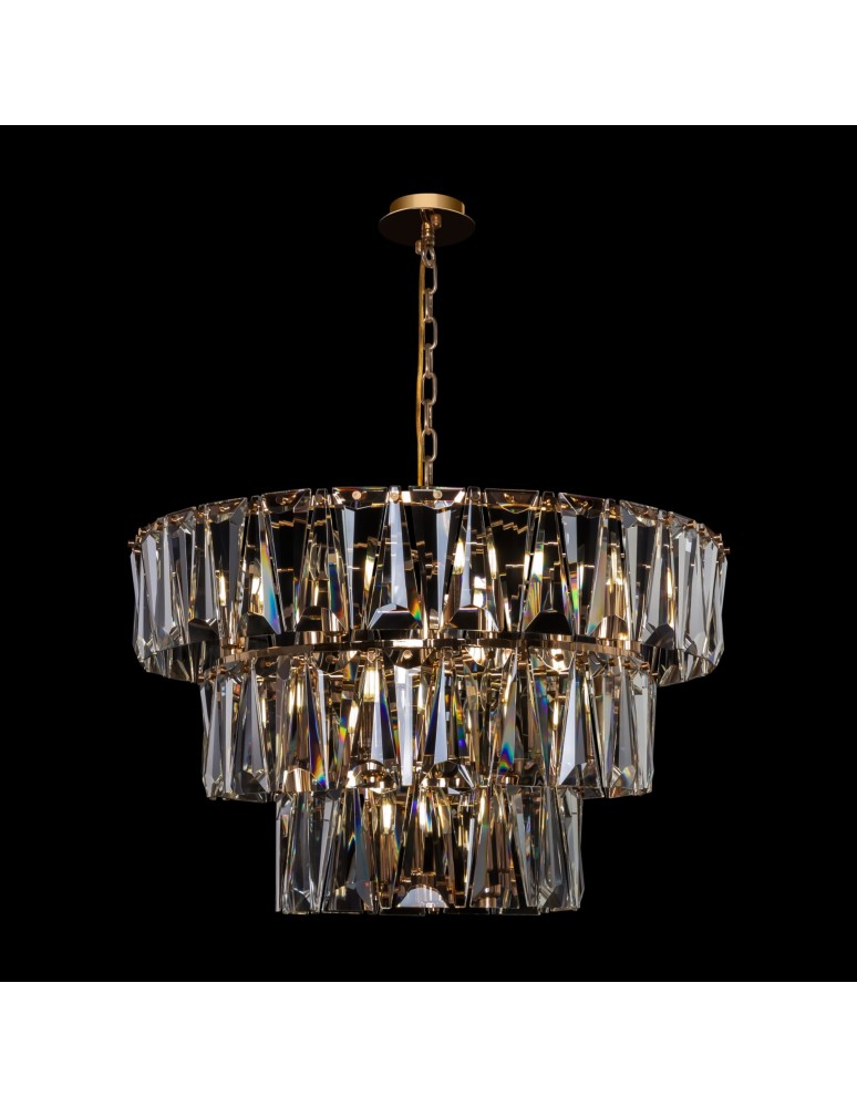 Pendant lamps - Maytoni Puntes Pendant E14 18x40W Gold MOD043PL-18G - product kolory-swiatla.pl 2