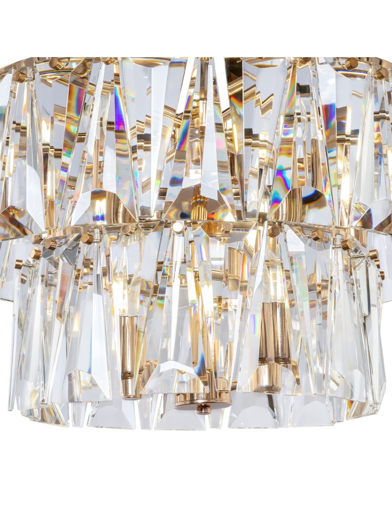 Pendant lamps - Maytoni Puntes Pendant E14 18x40W Gold MOD043PL-18G - product kolory-swiatla.pl 3