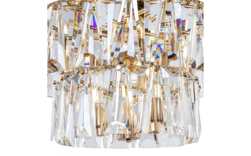 Maytoni Puntes Wisząca E14 18x40W Złoty MOD043PL-18G