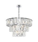 Maytoni Puntes Wisząca E14 18x40W   Chrom  MOD043PL-18CH