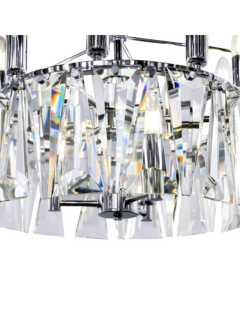 Pendant lamps - Maytoni Puntes Pendant E14 18x40W Chrome MOD043PL-18CH - product kolory-swiatla.pl 4