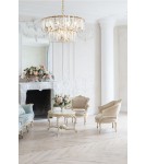 Glamour chandeliers - Maytoni Puntes Pendant E14 12x40W Pink Gold MOD043PL-12G - product 3