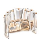 Glamour wall lamps - Maytoni Puntes Wall Mounted E14 1x60W Pink Gold MOD043WL-01G - product 1